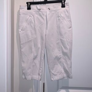 White cropped pants by Chico’s